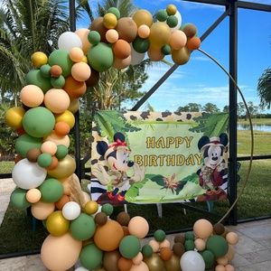 Wild one Mickey safari birthday